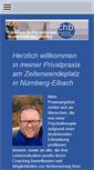 Mobile Screenshot of praxis-chb.de